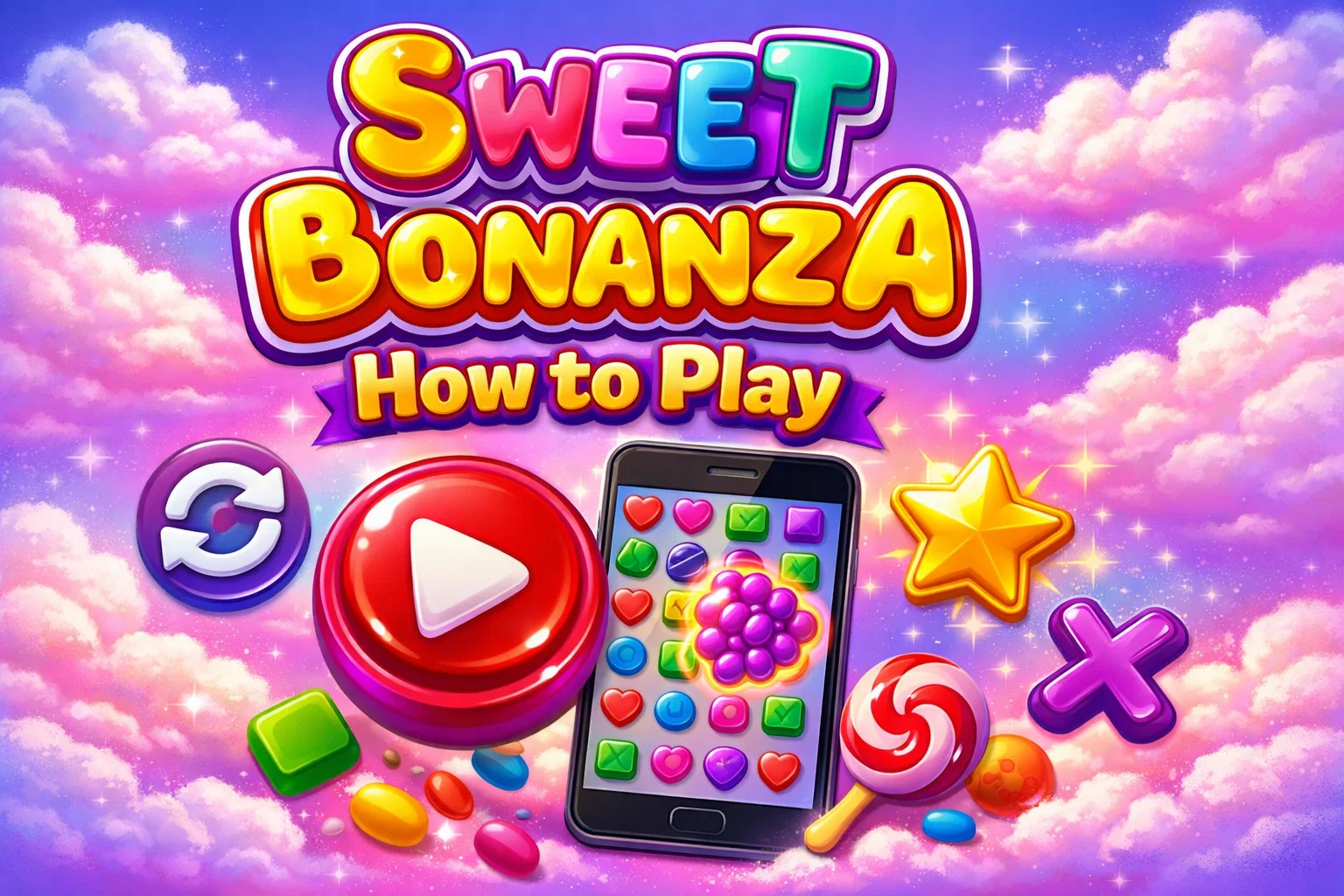 sweet bonanza how to play